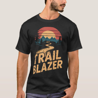Vintage Bergwanderer Trail Blazer Retro Wandern C T-Shirt