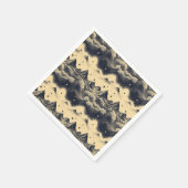 Vintage Bergwolkenlandschaft (3) Serviette (Ecke)