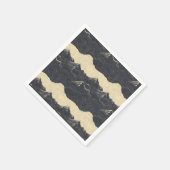 Vintage-Bergwolkenlandschaft (6) Serviette (Ecke)