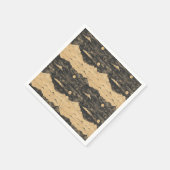 Vintage-Bergwolkenlandschaft (7) Serviette (Ecke)