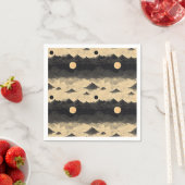 Vintage Bergwolkenlandschaft (8) Serviette (Beispiel)