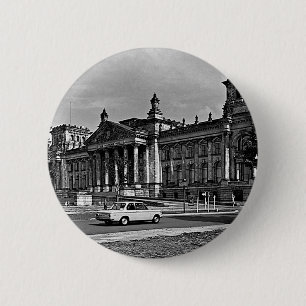 Vintage Berlin Reichstag Parlamentshaus Maus Pad Button