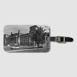 Vintage Berlin Reichstag Parlamentshaus Maus Pad Gepäckanhänger