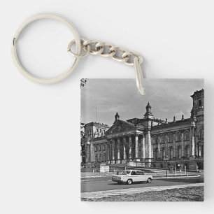 Vintage Berlin Reichstag Parlamentshaus Maus Pad Schlüsselanhänger