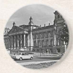 Vintage Berlin Reichstag parliament house Getränkeuntersetzer