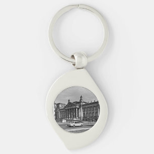 Vintage Berlin Reichstag parliament house Mouse Pa Schlüsselanhänger