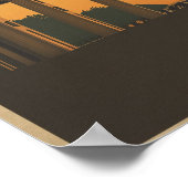 Vintage Berlin-Reise Poster (Ecke)