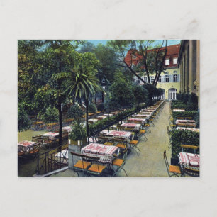 Vintage Berliner Café-Brauerei Happoldts Hasenheid Postkarte
