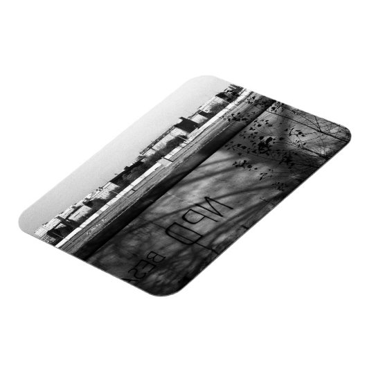 Vintage Berliner Mauer Magnet (Linke Seite)