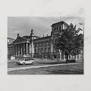 Vintage Berliner Reichstagsparlament Postkarte