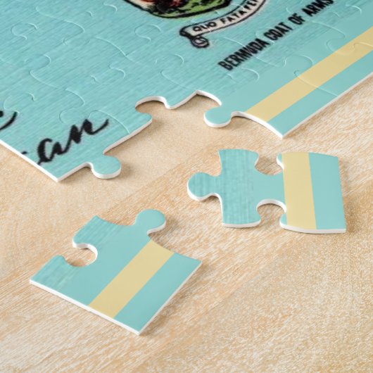 Vintage Bermuda-Karte Puzzle (Seite)