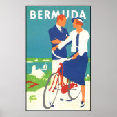Vintage Bermuda-Reise Poster (Vorne)