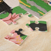 Vintage Bermuda Reisen Kunst, Dichtung und Musik Puzzle (Seite)