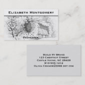 Vintage Berufliche Bienenkarte Visitenkarte (Vorne/Hinten)