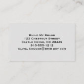 Vintage Berufliche Bienenkarte Visitenkarte (Rückseite)