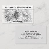 Vintage Berufliche Bienenkarte Visitenkarte (Vorne/Hinten)