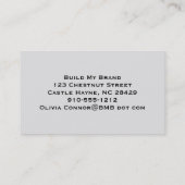 Vintage Berufliche Bienenkarte Visitenkarte (Rückseite)