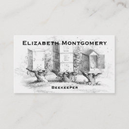 Vintage Berufliche Bienenkarte Visitenkarte
