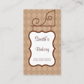 Vintage Berufliche Signaturkarten Visitenkarte (Vorderseite)