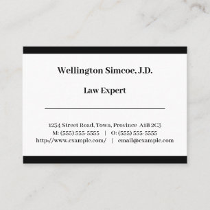 Vintage Berufliche Visitenkarte