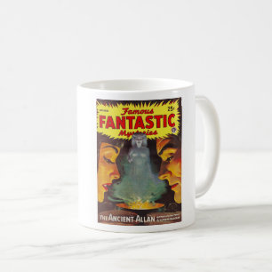 VINTAGE BERÜHMTE FANTASTISCHE MAGAZIN-Cover Kaffeetasse