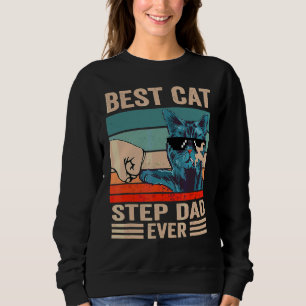 Vintage Best Cat Stiefvater jemals Bump Faust Vate Sweatshirt
