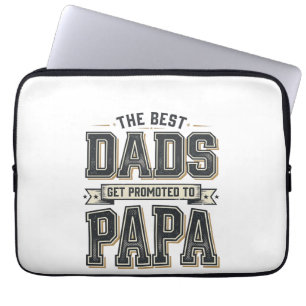 Vintage Best Dads zum Papa Shirt Design_1 Laptopschutzhülle