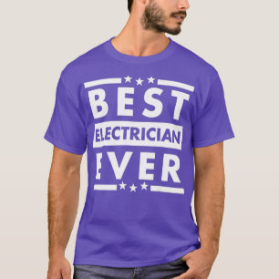 Vintage Best Elektriker Aller Zeiten Weltbester T-Shirt