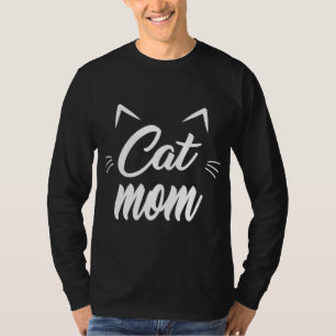 Vintage beste Cat Mama je Cat Mutter Tagesgeschenk T-Shirt