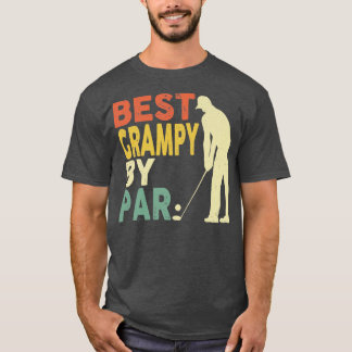 Vintage beste Grampie von Par Golfing Vaters Day G T-Shirt
