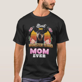 Vintage Beste Manchester Terrier-Mutter Aller Zeit T-Shirt
