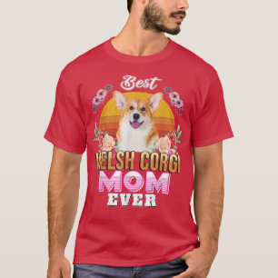 Vintage Beste walisische Corgi-Mutter jemals Mutte T-Shirt