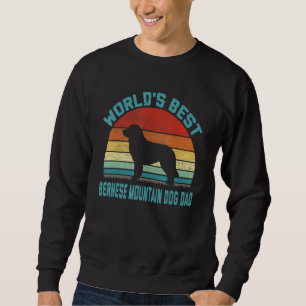 Vintage Bester Berner Sennenhund Vater der Welt Sweatshirt