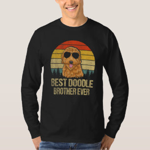 Vintage Bester Doodle-Bruder Ever Lustig Goldendoo T-Shirt