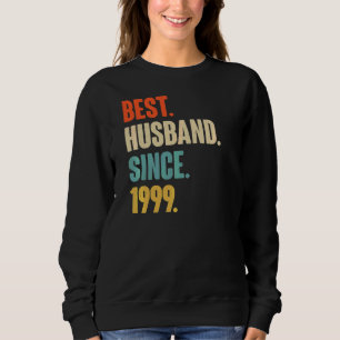 Vintage Bester Ehemann seit 1999 23. Hochzeitstag Sweatshirt