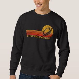 Vintage Bester Fußballtrainer Aller Zeiten Fußball Sweatshirt