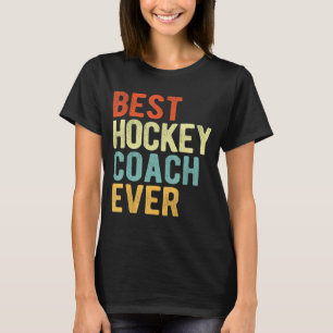Vintage Bester Hockeytrainer Aller Zeiten Eishocke T-Shirt