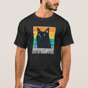 Vintage Bester Katzen-Opa Aller Zeiten Vatertag Mä T-Shirt