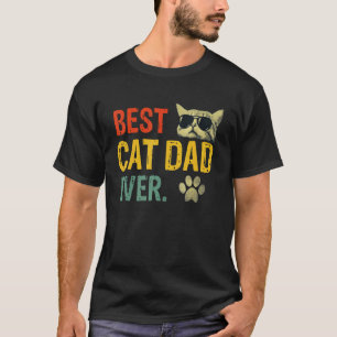 Vintage Bester Katzenvater Aller Zeiten Cat Daddy T-Shirt