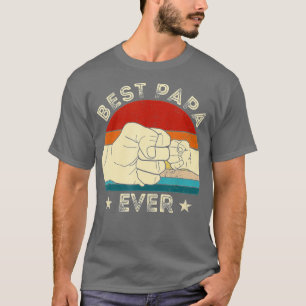 Vintage Bester Papa Aller Zeiten Faustschlag Lusti T-Shirt