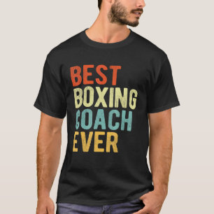 Vintage Bestes Boxcoach Aller Zeiten Box-Trainer R T-Shirt