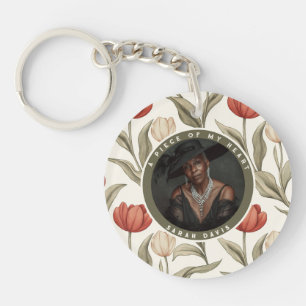 Vintage Bestes Geschenk für Mama Tulpe Schlüsselanhänger