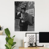 Vintage Betriebssicherheitsprüfung Poster (Heimbüro)