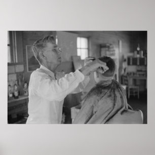 Vintage Betriebssicherheitsprüfung Poster