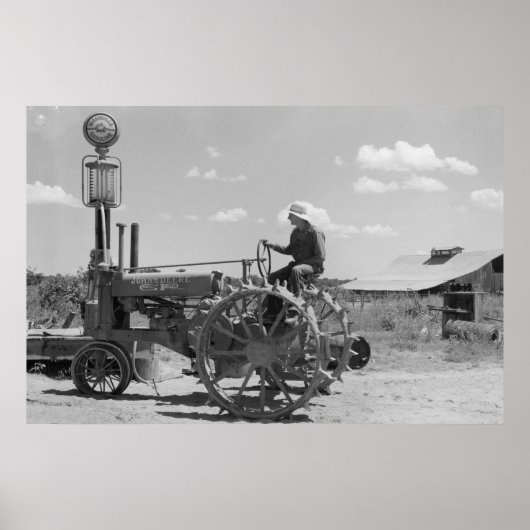 Vintage Betriebssicherheitsprüfung Poster (Vorne)