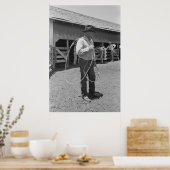 Vintage Betriebssicherheitsprüfung Poster (Küche)