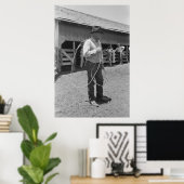 Vintage Betriebssicherheitsprüfung Poster (Heimbüro)