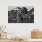 Vintage Betriebssicherheitsprüfung Poster (Küche)