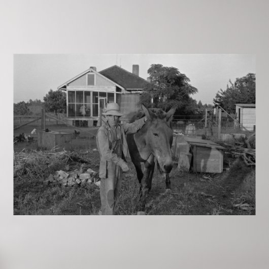 Vintage Betriebssicherheitsprüfung Poster (Vorne)