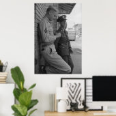 Vintage Betriebssicherheitsprüfung Poster (Heimbüro)